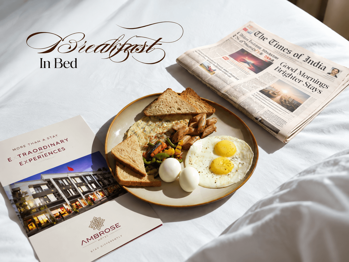 Breakfast In Bed — Social Creative for Hotel Ambrose